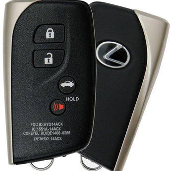 2013 Lexus LS460 Smart Keyless Entry Remote Key- NEW - IQ KEY SUPPLY