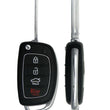 17-19 Hyundai Sonata Keyless Entry Remote Flip Key-TQ8RKE4F25 - IQ KEY SUPPLY