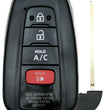 Toyota Prius Prime Smart Proxy Keyless Remote A/C - (HYQ14FBE) - IQ KEY SUPPLY