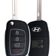 17-19 Hyundai Santa Fe XL Keyless Entry Remote Flip Key- TQ8RKE4F31 - IQ KEY SUPPLY