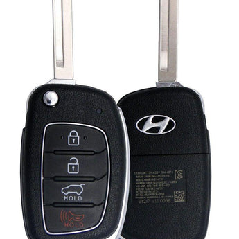 17-19 Hyundai Santa Fe XL Keyless Entry Remote Flip Key- TQ8RKE4F31 - IQ KEY SUPPLY