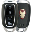 18-20 Hyundai Kona Smart Keyless Entry Remote - Iron Man Logo-95440-J9010 - IQ KEY SUPPLY