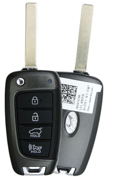 19-20 Hyundai Santa Fe Keyless Entry Remote Flip Key-TQ8RKE4F39 - IQ KEY SUPPLY