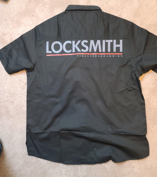 Locksmith Short-Sleeve Work Shirt - IQ KEY SUPPLY