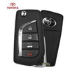 2018-2022 Toyota Camry / 4-Button Flip Key / PN: 89070-06790 / HYQ12BFB (H Chip) - IQ KEY SUPPLY
