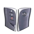 2019-2020 Lexus UX200 UX250h / 3-Button Smart Key / PN: 8990H-76030 / HYQ14FBF (Black Logo) (OEM) - IQ KEY SUPPLY