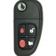 01-08 Jaguar S-Type Flip Key Remote-FCC ID: NHVWB1U241 - IQ KEY SUPPLY