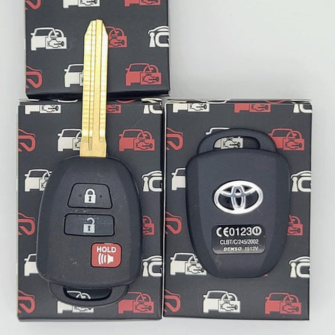 Toyota remote head key Shell Replacement 3B - (10 Pack) - IQ KEY SUPPLY