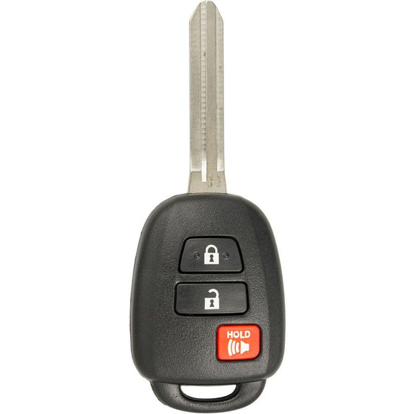 Toyota 3 Button Remote Head Key "H" chip PN: 89070-42820 - IQ KEY SUPPLY