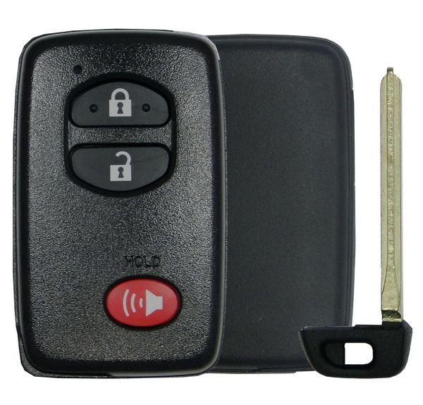 Toyota 3 Button Smart Remote Replacement Shell-2pk - IQ KEY SUPPLY