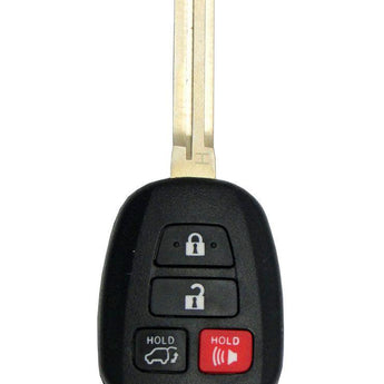 Toyota 4-Button Remote Head Key 